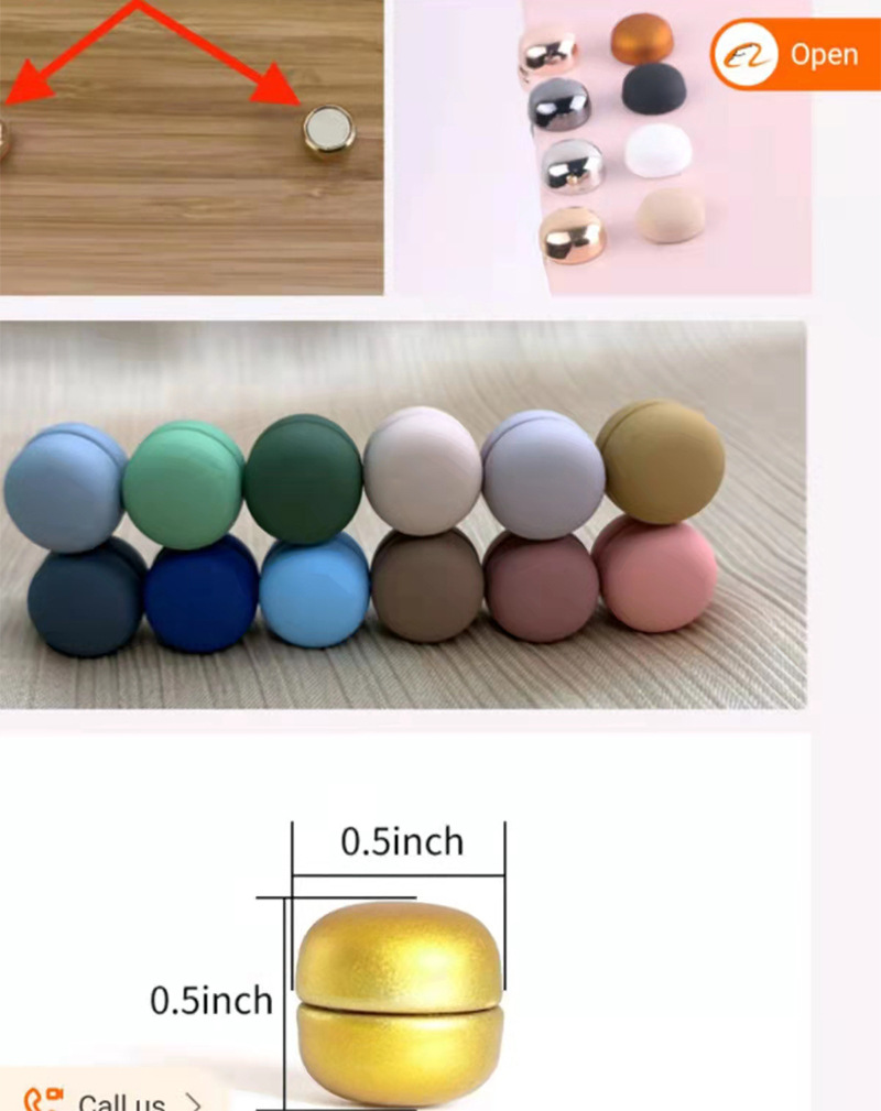 Multi-Platform Multi-Color Spray Paint Matt Scarf Buckle, Scarf Anti-Exposure Magnetic Snap Boxed, Card in Stock Multi-Platform Multi-Color Spray Paint Matt Scarf Buckle, Scarf Anti-Exposure Magnetic Snap Boxed, Card in Stock