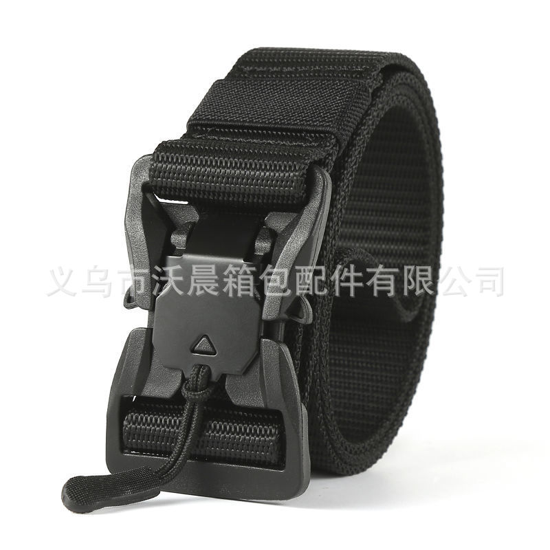 Metal Magnet Release Buckle 25MM 38mm Cover Plate Type Magnetic Buckle Trendy Belt Magnetic Adsorption Release Buckle