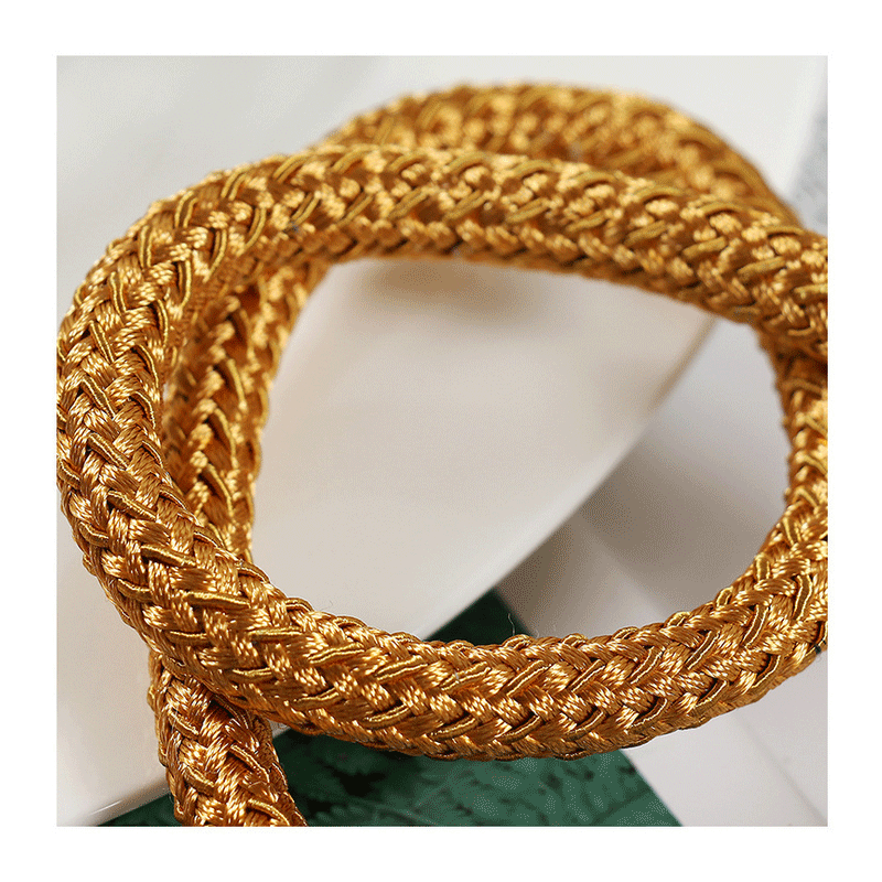 Modern Minimalist Thick Rope Large Pearl Curtain Magnetic Button Curtain Buckle Curtain Magnet Strap Polyester Hanging Ball Exclusive for Cross-Border