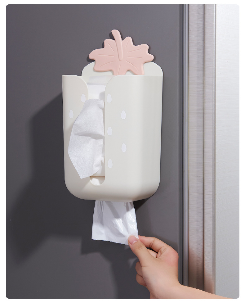 Cute Strawberry Punch-Free Wall Hanging Paper Extraction Box Bathroom Face Cloth Storage Box Tracelss Paste Home Tissue Box Cute Strawberry Punch-Free Wall Hanging Paper Extraction Box Bathroom Face Cloth Storage Box Tracelss Paste Home Tissue Box