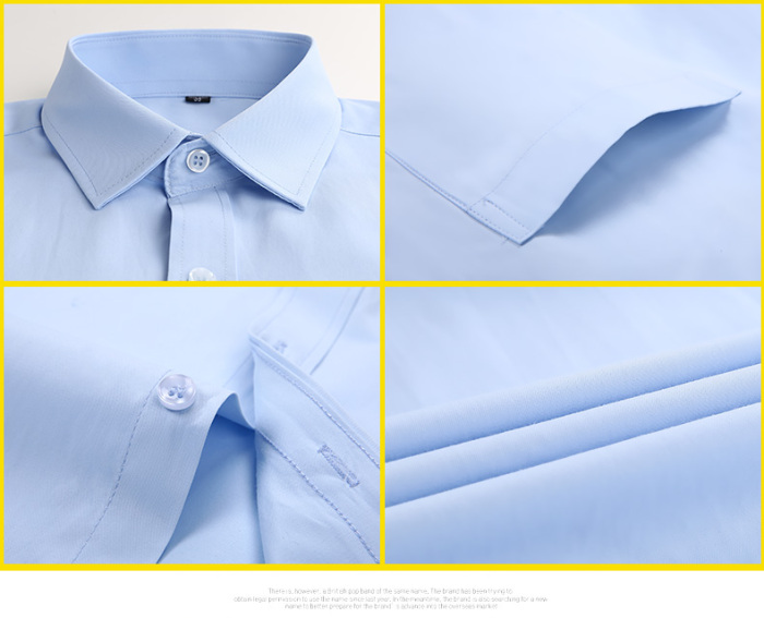 Men 's Peimon Shirt Men' s Long Sleeve White Shirt Professional Wear Business Dress Shirt Customized Embroidery Men 's Peimon Shirt Men' s Long Sleeve White Shirt Professional Wear Business Dress Shirt Customized Embroidery
