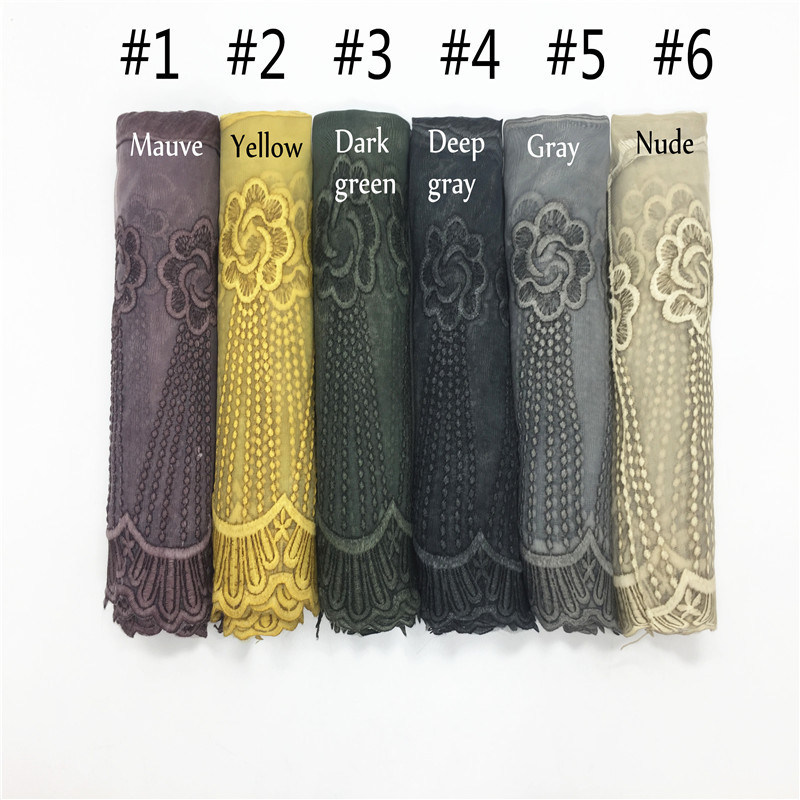 Cross-Border EBay New Solid Color Two-Head Lace Cappa Scarf Lace Closed Toe Scarf Silk Scarf Wholesale Cross-Border EBay New Solid Color Two-Head Lace Cappa Scarf Lace Closed Toe Scarf Silk Scarf Wholesale