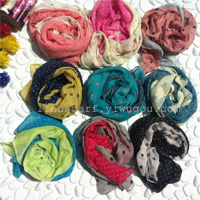 Hot spring/summer 2014 new Korean sweet polka dot lace Barry sand Sun shawl Hot spring/summer 2014 new Korean sweet polka dot lace Barry sand Sun shawl
