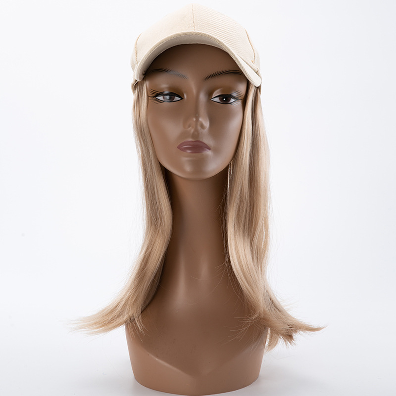 Factory in Stock New Amazon Lace Wig European and American Headgear Long Straight Hair Chemical Fiber Wig Wholesale