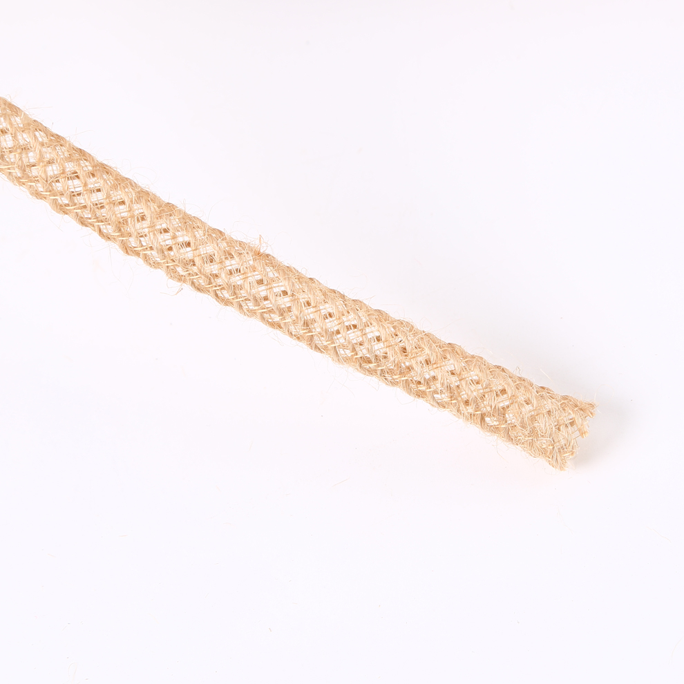 DIY Christmas Crafts Decorative Hemp Rope Craft Ornament Material Hemp Rope Lace Jute Edge Cotton Linen Woven Accessories