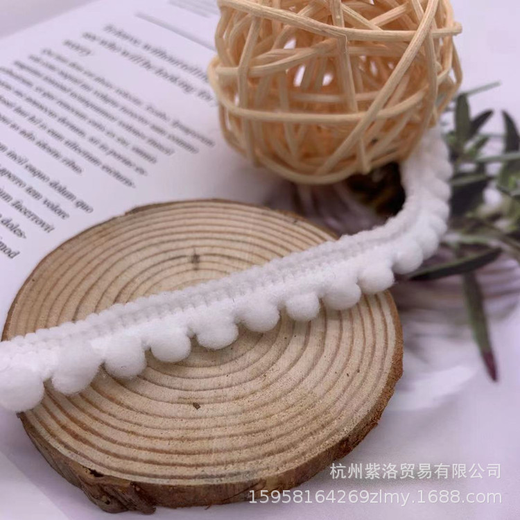 Spot Goods 35 Colors Budlet Edge Dense Fur Ball Lace Caterpillar Lace Clothing Clothing Accessories Curtain Carpet Lace Spot Goods 35 Colors Budlet Edge Dense Fur Ball Lace Caterpillar Lace Clothing Clothing Accessories Curtain Carpet Lace