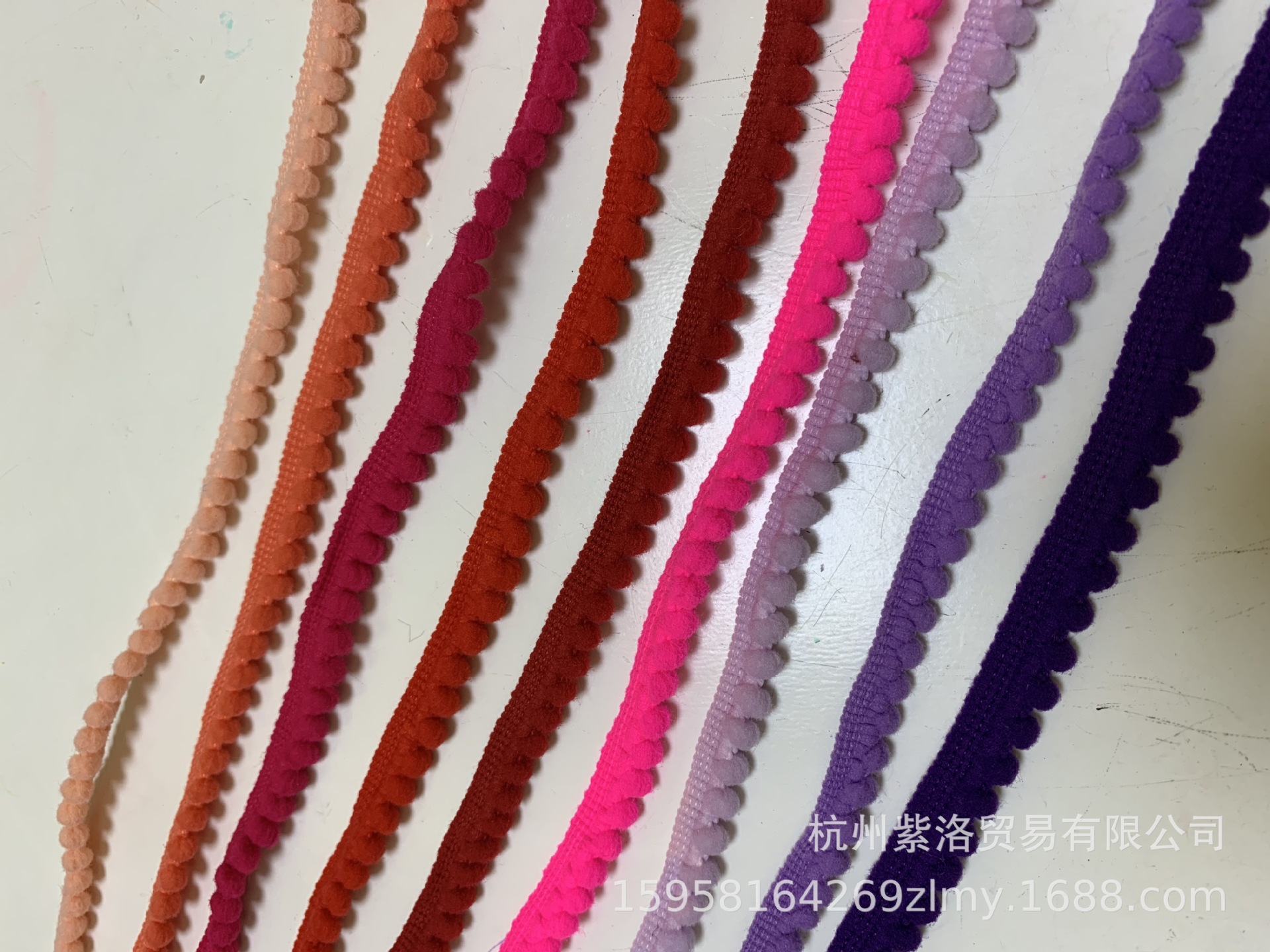 Spot Goods 35 Colors Budlet Edge Dense Fur Ball Lace Caterpillar Lace Clothing Clothing Accessories Curtain Carpet Lace Spot Goods 35 Colors Budlet Edge Dense Fur Ball Lace Caterpillar Lace Clothing Clothing Accessories Curtain Carpet Lace