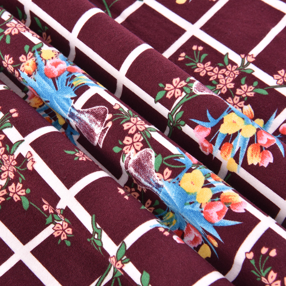Factory Supply Custom Printed 95% Polyester 5% Spandex Milk Fiber Four- Way Elastic Fabric Knitted Stretch Fabric Factory Supply Custom Printed 95% Polyester 5% Spandex Milk Fiber Four- Way Elastic Fabric Knitted Stretch Fabric