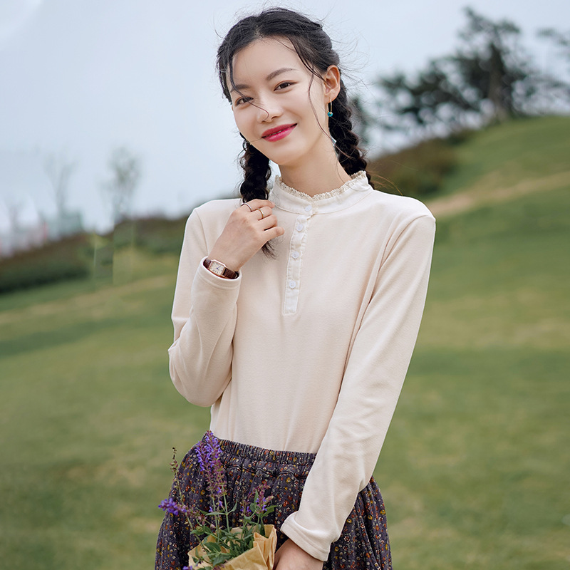 Retro Women's Clothing 2021 New Long Sleeve Floral Dress Autumn and Winter Tight Waist Small Temperament A- line Dress Wholesale Retro Women's Clothing 2021 New Long Sleeve Floral Dress Autumn and Winter Tight Waist Small Temperament A- line Dress Wholesale
