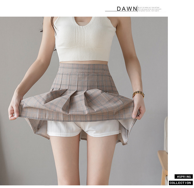 Pleated Skirt Women's Short Skirt High Waist Korean Style New Skirt Women's Summer Autumn plus Size A- line Embroidery Student Dress Pleated Skirt Women's Short Skirt High Waist Korean Style New Skirt Women's Summer Autumn plus Size A- line Embroidery Student Dress