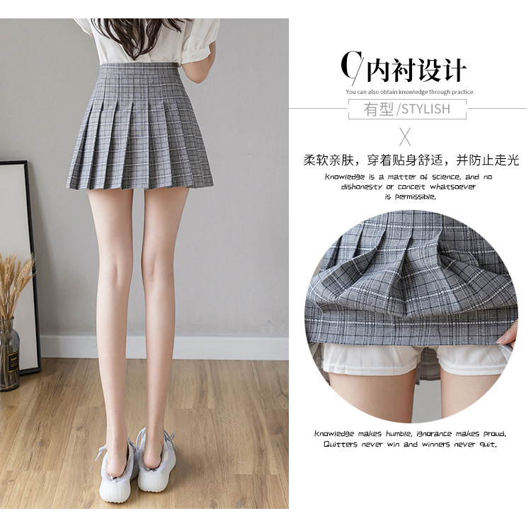 Pleated Skirt Women's Short Skirt High Waist Korean Style New Skirt Women's Summer Autumn plus Size A- line Embroidery Student Dress Pleated Skirt Women's Short Skirt High Waist Korean Style New Skirt Women's Summer Autumn plus Size A- line Embroidery Student Dress