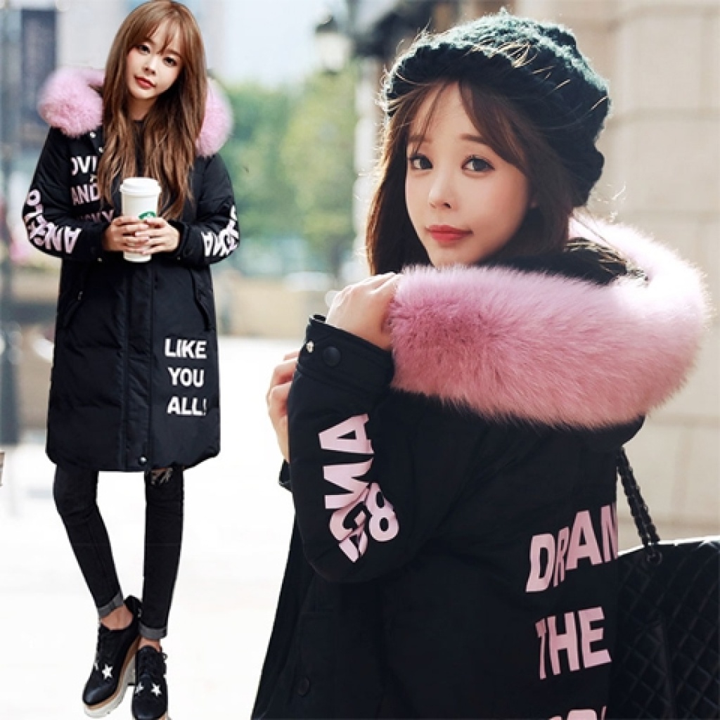 Winter Clothing Cotton Coat Women's Mid-Length Korean-Style A- Line plus Size Padded down Jacket Coat Plump Girls Cotton-Padded Jacket Maternity Dress Winter Clothing Cotton Coat Women's Mid-Length Korean-Style A- Line plus Size Padded down Jacket Coat Plump Girls Cotton-Padded Jacket Maternity Dress