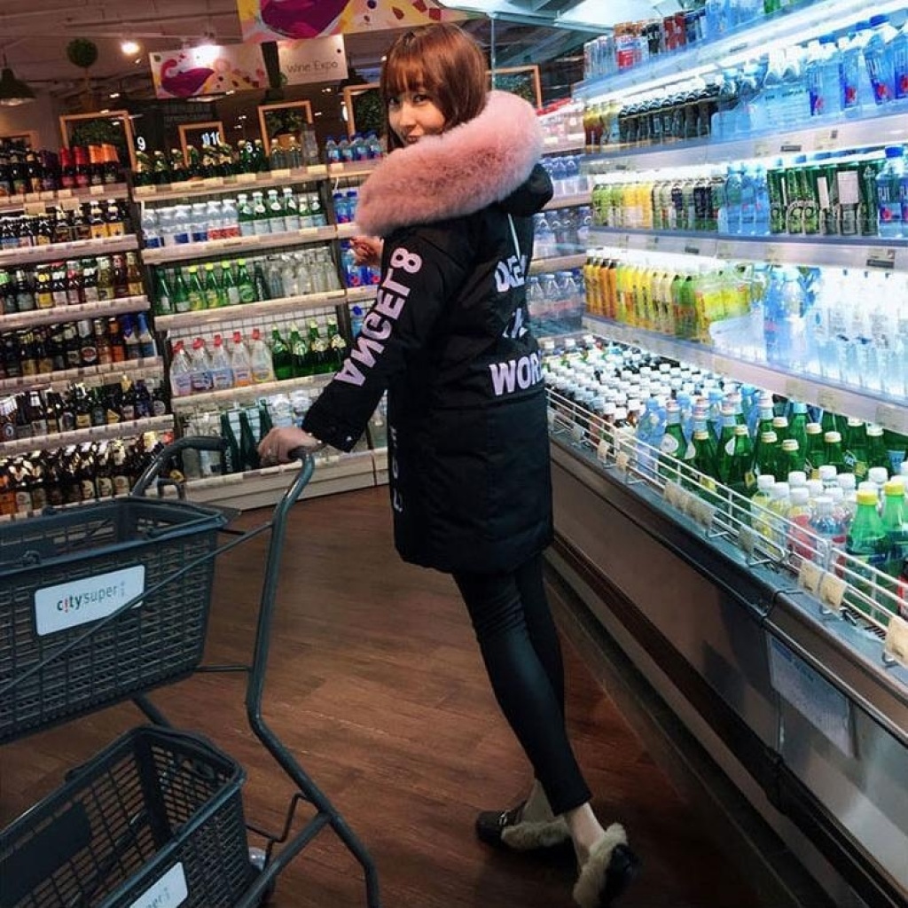 Winter Clothing Cotton Coat Women's Mid-Length Korean-Style A- Line plus Size Padded down Jacket Coat Plump Girls Cotton-Padded Jacket Maternity Dress Winter Clothing Cotton Coat Women's Mid-Length Korean-Style A- Line plus Size Padded down Jacket Coat Plump Girls Cotton-Padded Jacket Maternity Dress