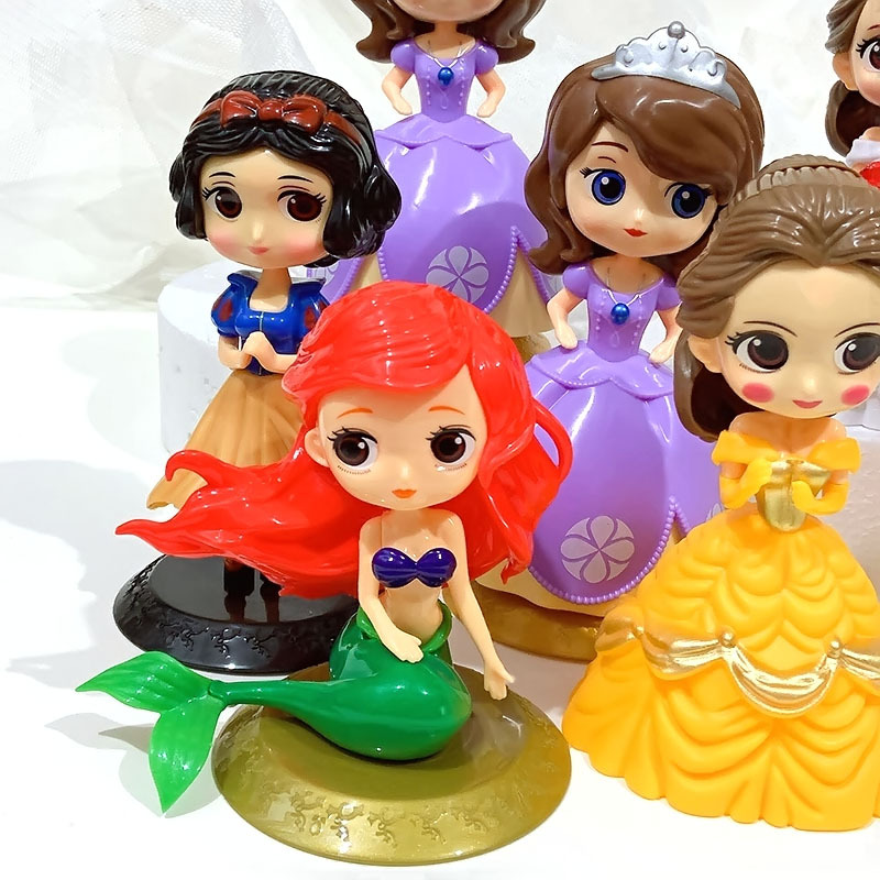 Cake Decoration Princess Decoration Doll Baking Dessert Cartoon Hand-Made Toys Dress up Holiday Birthday Party Cake Decoration Princess Decoration Doll Baking Dessert Cartoon Hand-Made Toys Dress up Holiday Birthday Party
