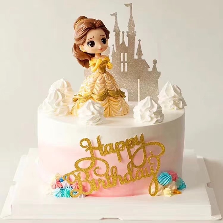 Cake Decoration Princess Decoration Doll Baking Dessert Cartoon Hand-Made Toys Dress up Holiday Birthday Party Cake Decoration Princess Decoration Doll Baking Dessert Cartoon Hand-Made Toys Dress up Holiday Birthday Party