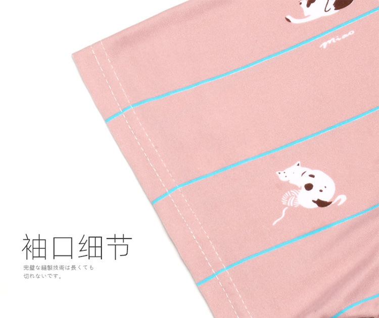 Summer Short Sleeve Night Dress Female Korean Ins Student Mid-Length Dress Loose Large Size Milk Silk Cartoon Thin