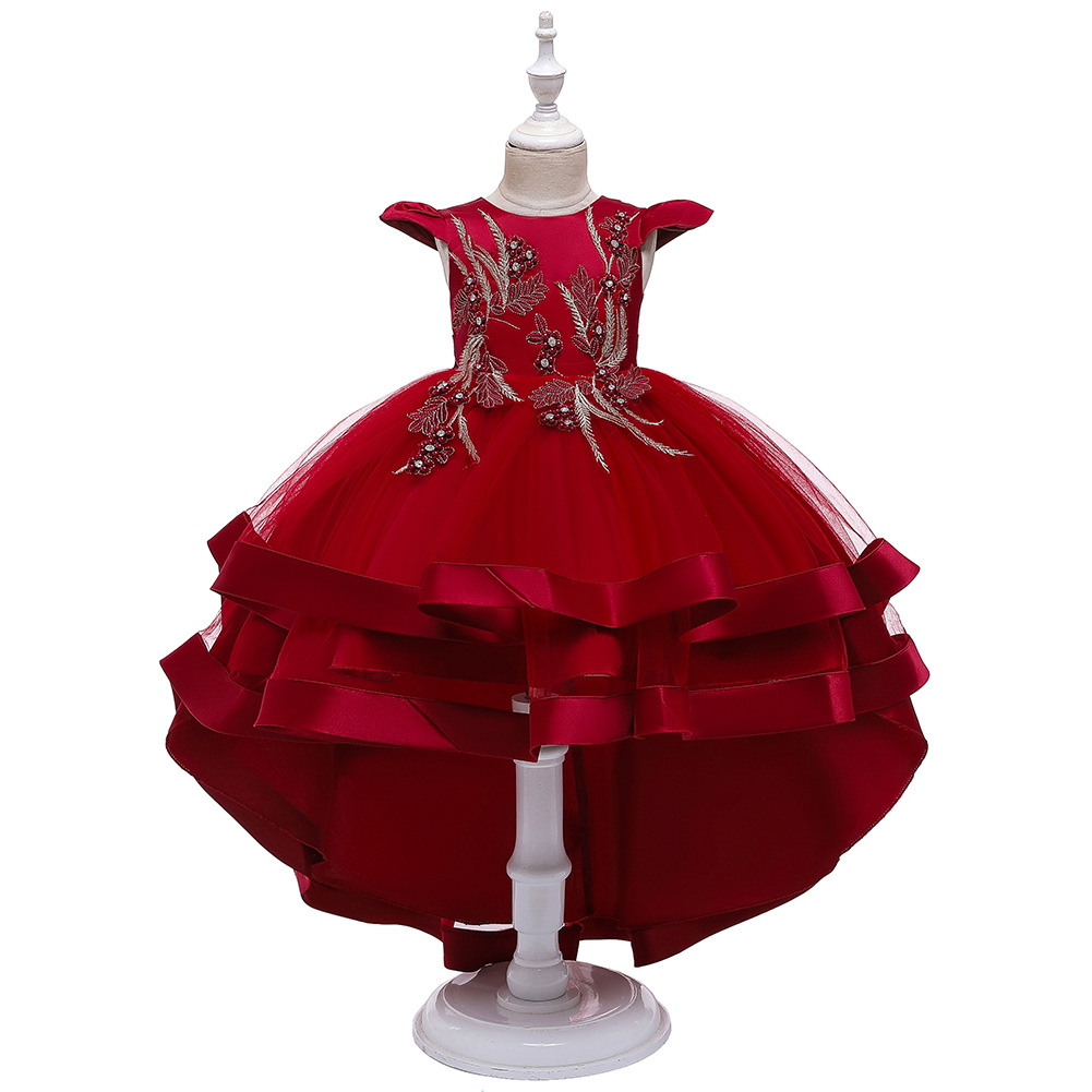 Cross Border children's selection Princess dresses evening Dress girls Cross Border children's selection Princess dresses evening Dress girls
