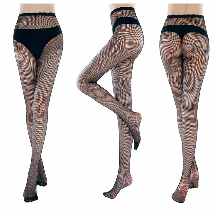 Large Size Foreign Trade European and American Retro Small Web Pants Mesh Stockings Ripped Jeans Seduction Sexy Sexy Stockings 10 Complete Color