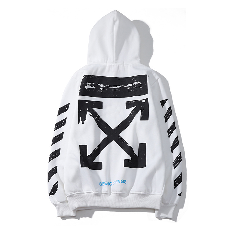 Spot Foreign Trade Hip-hop Skateboard Plaid Couple's Coat Graffiti Sketch Arrow of Fleece Hoodie Pullover Hoody Spot Foreign Trade Hip-hop Skateboard Plaid Couple's Coat Graffiti Sketch Arrow of Fleece Hoodie Pullover Hoody