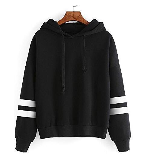 2018 AliExpress Wish Hot Explosion Street Hooded Loose Long Sleeves Pullover Hoody Sleeves Printing 8955