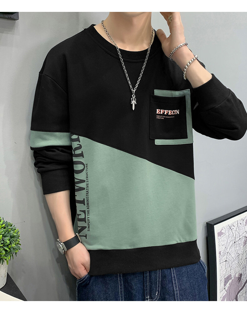 Brushed Hoody Men's 2021 Spring, Autumn and Winter Men's Long-Sleeved T-shirt Korean New Ins Pullover Bottoming Shirt Top Men's Clothing Brushed Hoody Men's 2021 Spring, Autumn and Winter Men's Long-Sleeved T-shirt Korean New Ins Pullover Bottoming Shirt Top Men's Clothing