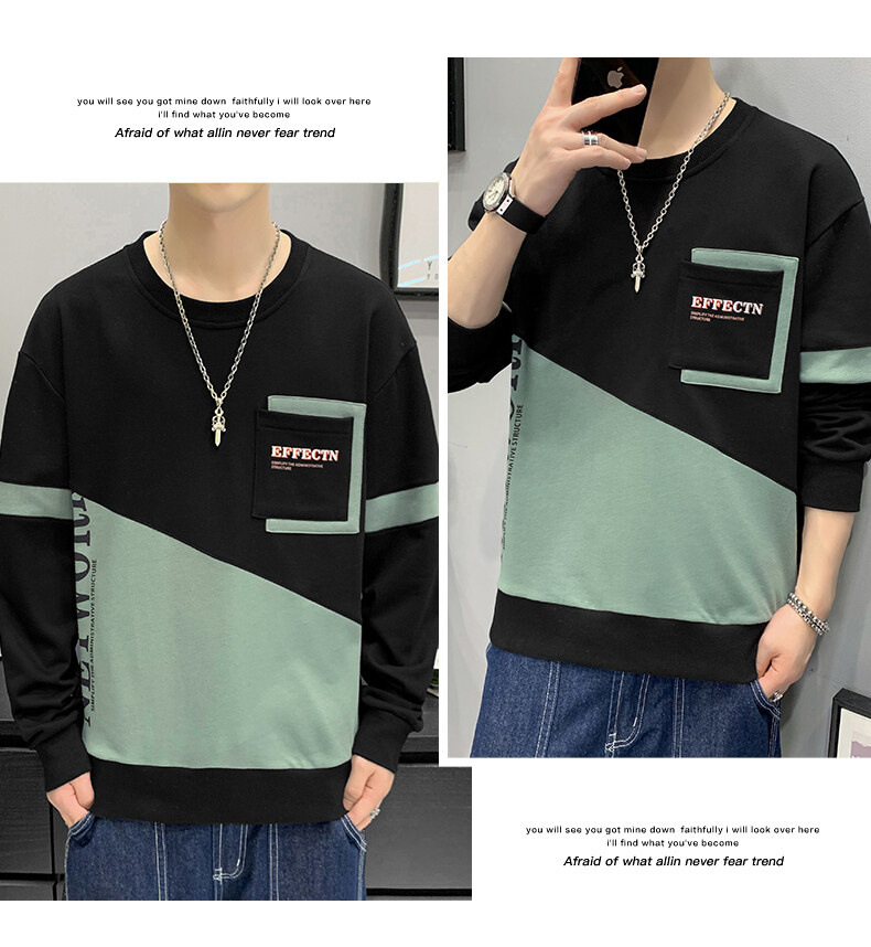 Brushed Hoody Men's 2021 Spring, Autumn and Winter Men's Long-Sleeved T-shirt Korean New Ins Pullover Bottoming Shirt Top Men's Clothing Brushed Hoody Men's 2021 Spring, Autumn and Winter Men's Long-Sleeved T-shirt Korean New Ins Pullover Bottoming Shirt Top Men's Clothing