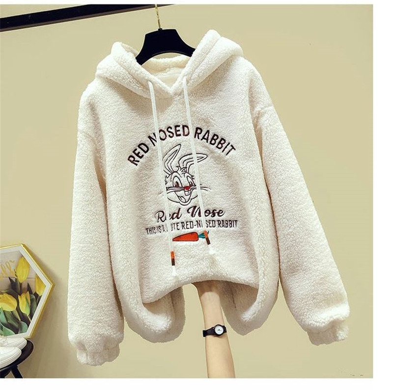 Hoody and Winter Clothing Bottoming Shirt 12 Girlish 13 Western Style Velvet Padded Thickened Sweater 15 Years Old