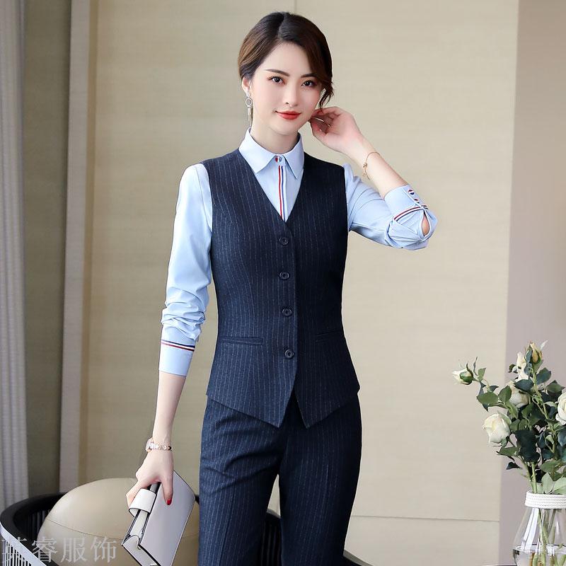 Business suit women 2018 new fashion style waistcoat han version dress overalls