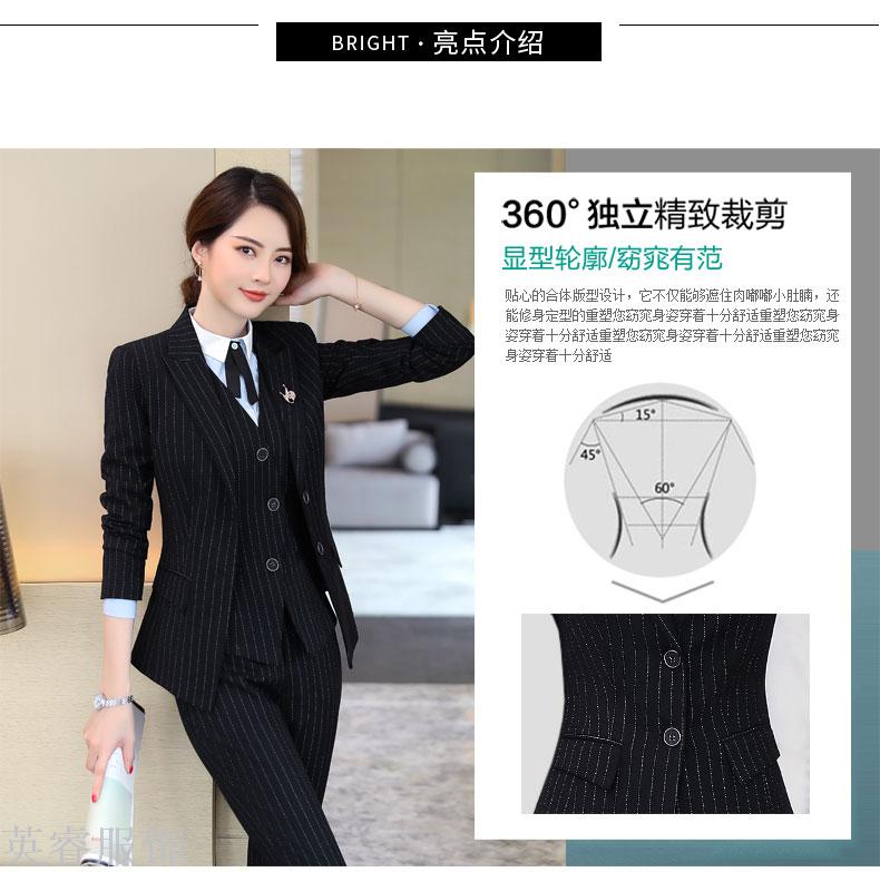 Autumn/winter business suit suit ladies' fashionable temperament interview suit overalls dress suit overalls