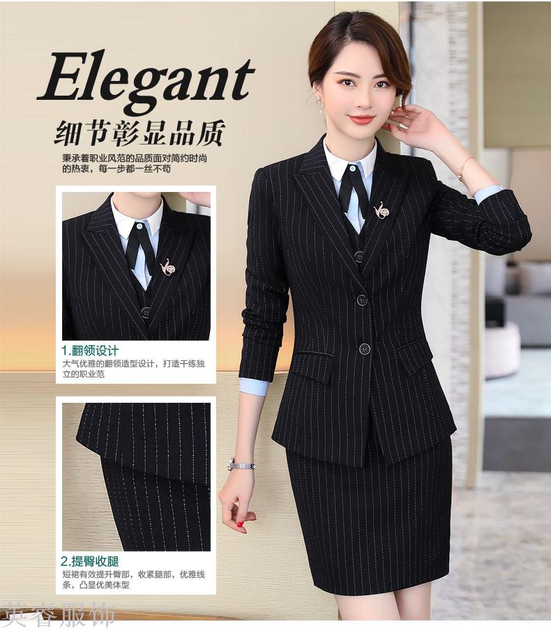 Autumn/winter business suit suit ladies' fashionable temperament interview suit overalls dress suit overalls