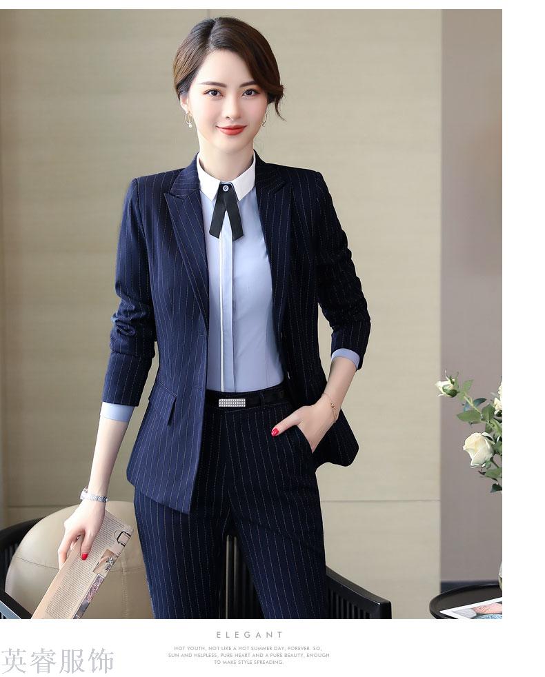Autumn/winter business suit suit ladies' fashionable temperament interview suit overalls dress suit overalls