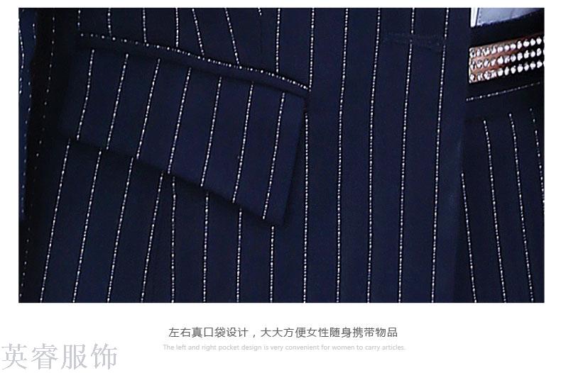 Autumn/winter business suit suit ladies' fashionable temperament interview suit overalls dress suit overalls