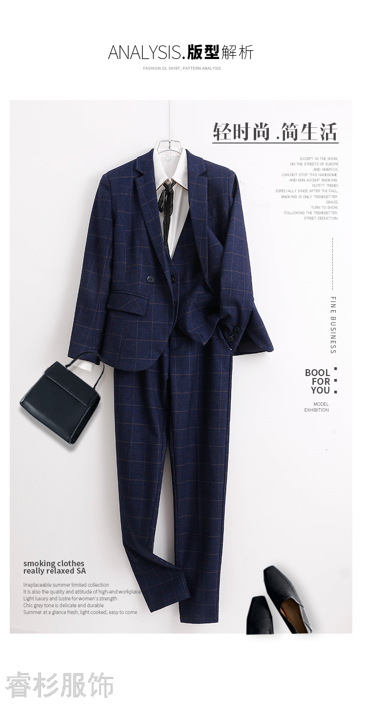 Business Suit Goddess Temperament Suit 2020 Autumn New Korean Fashion Temperament Office Suits Formal Wear Women's Suit Business Suit Goddess Temperament Suit 2020 Autumn New Korean Fashion Temperament Office Suits Formal Wear Women's Suit