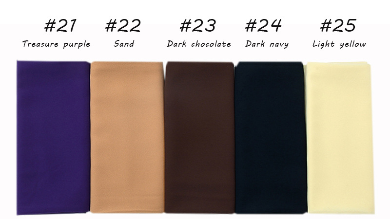 European and American Pearls Chiffon Monochrome Women's Scarf Cross-Border Hot Selling Malaysia New Scarf Shawl European and American Pearls Chiffon Monochrome Women's Scarf Cross-Border Hot Selling Malaysia New Scarf Shawl