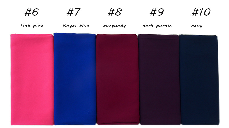 European and American Pearls Chiffon Monochrome Women's Scarf Cross-Border Hot Selling Malaysia New Scarf Shawl European and American Pearls Chiffon Monochrome Women's Scarf Cross-Border Hot Selling Malaysia New Scarf Shawl