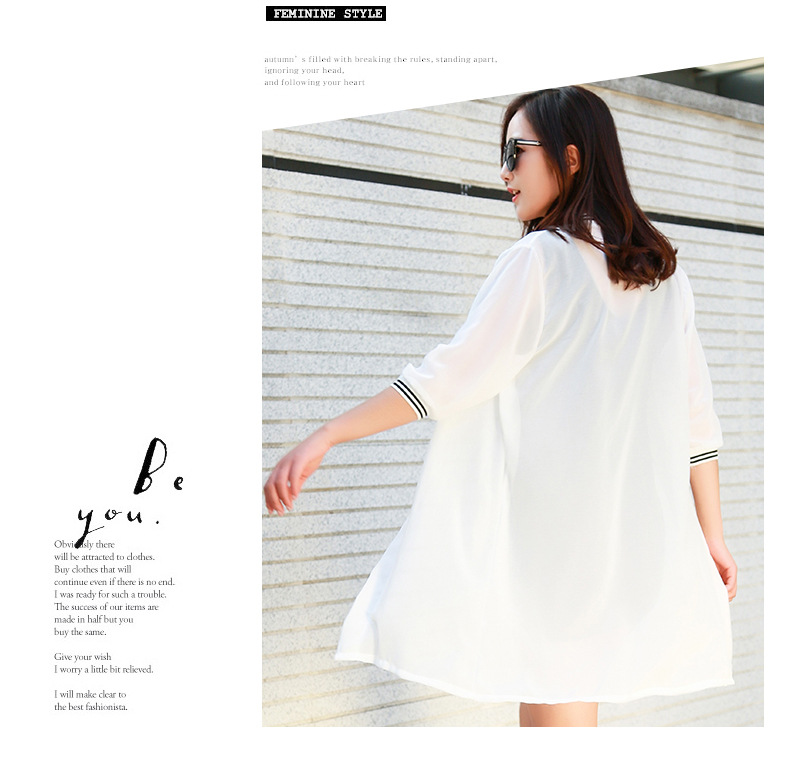 Korean Style Summer New Large Size Women's Clothing Loose Sun-Protection Shirt Chiffon Shawl Cardigan Long Thin Coat Sun Protection Clothing Korean Style Summer New Large Size Women's Clothing Loose Sun-Protection Shirt Chiffon Shawl Cardigan Long Thin Coat Sun Protection Clothing