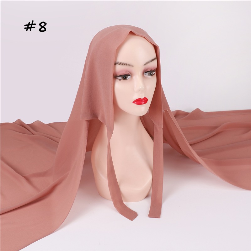 Cross-Border AliExpress New Pure Color Pearl Chiffon Bandage Convenient Headcloth Women Scarf Silk Scarf One Piece Dropshipping Cross-Border AliExpress New Pure Color Pearl Chiffon Bandage Convenient Headcloth Women Scarf Silk Scarf One Piece Dropshipping