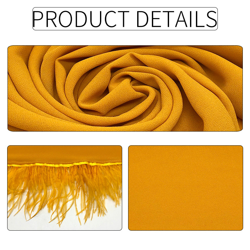 High Quality Cross-Border Amazon New Chiffon Belt Feather Women Scarf Islamic Fashion Baotou One Piece Dropshipping High Quality Cross-Border Amazon New Chiffon Belt Feather Women Scarf Islamic Fashion Baotou One Piece Dropshipping