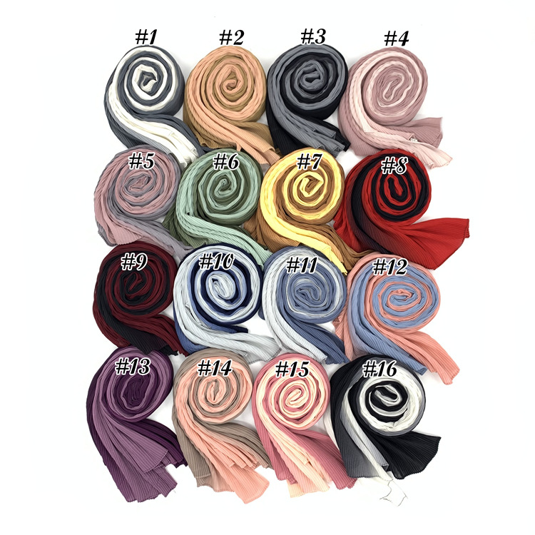 Cross-Border Pleated Pearl Chiffon Hand-Painted Gradient Color Crumpled Closed Toe Scarf Scarf Wholesale One Piece Dropshipping Cross-Border Pleated Pearl Chiffon Hand-Painted Gradient Color Crumpled Closed Toe Scarf Scarf Wholesale One Piece Dropshipping