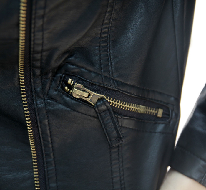Wholesale Spring and Autumn 2020 New Korean PU leather Ladies short slim-fitting small jacket motorcycle leather jackets Wholesale Spring and Autumn 2020 New Korean PU leather Ladies short slim-fitting small jacket motorcycle leather jackets