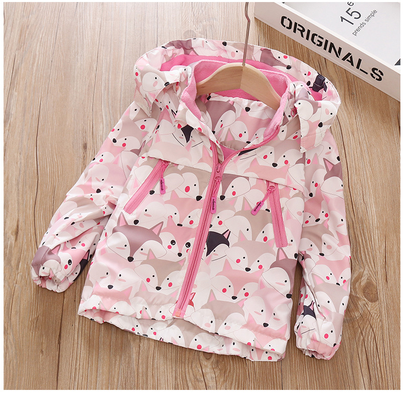 Kids' Overcoat Winter 2020 Autumn and Winter New Girls' Jackets Fleece-Lined Thickened Windcheater Jacket Children Cotton-Padded Jacket Kids' Overcoat Winter 2020 Autumn and Winter New Girls' Jackets Fleece-Lined Thickened Windcheater Jacket Children Cotton-Padded Jacket