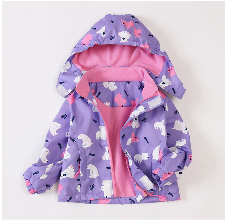 Kids' Overcoat Winter 2020 Autumn and Winter New Girls' Jackets Fleece-Lined Thickened Windcheater Jacket Children Cotton-Padded Jacket Kids' Overcoat Winter 2020 Autumn and Winter New Girls' Jackets Fleece-Lined Thickened Windcheater Jacket Children Cotton-Padded Jacket