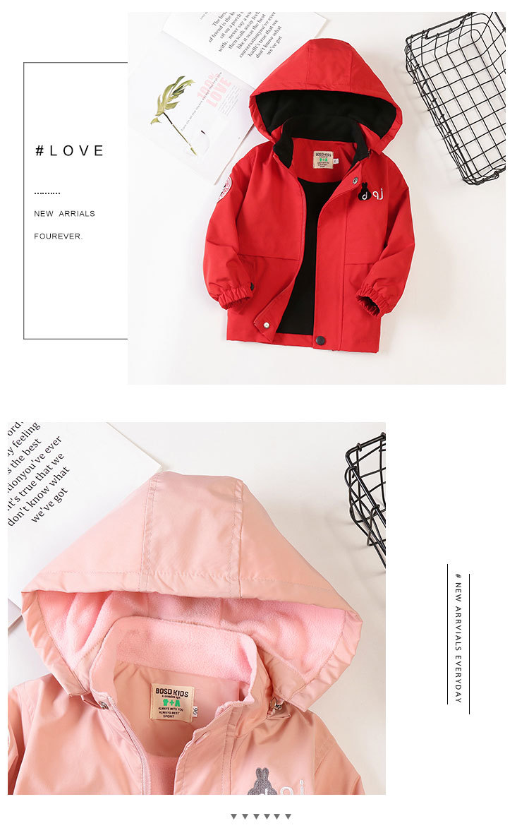Kids' Overcoat Winter 2020 Autumn and Winter New Girls' Jackets Fleece-Lined Thickened Windcheater Jacket Children Cotton-Padded Jacket Kids' Overcoat Winter 2020 Autumn and Winter New Girls' Jackets Fleece-Lined Thickened Windcheater Jacket Children Cotton-Padded Jacket