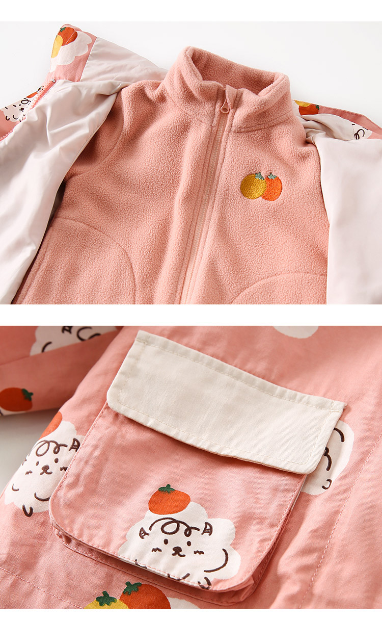 Girls' Coat 21 Autumn New Baby's Top Girls' Jackets Jacket Children's Two-Piece Suit Coat Three-in-One Girls' Coat 21 Autumn New Baby's Top Girls' Jackets Jacket Children's Two-Piece Suit Coat Three-in-One