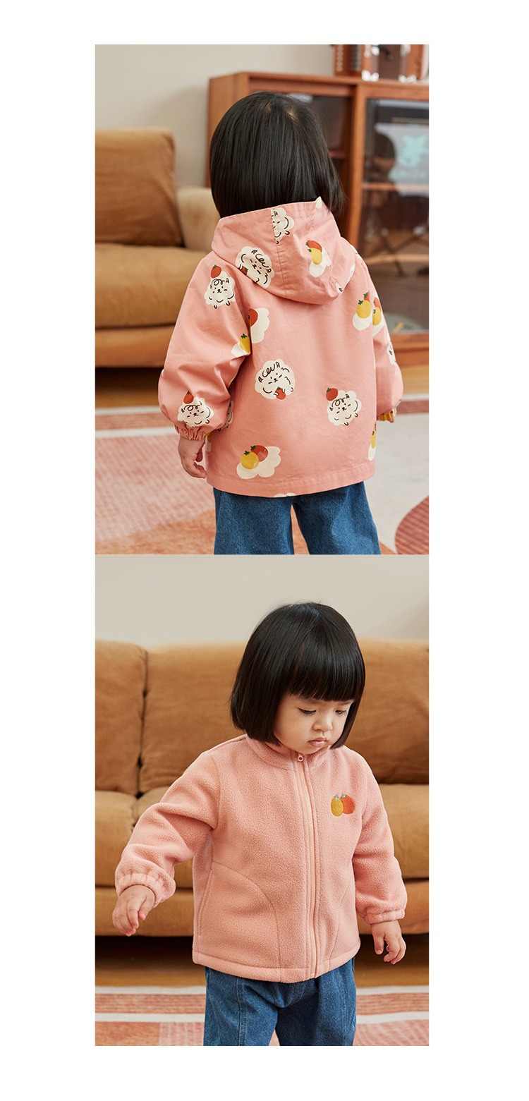 Girls' Coat 21 Autumn New Baby's Top Girls' Jackets Jacket Children's Two-Piece Suit Coat Three-in-One Girls' Coat 21 Autumn New Baby's Top Girls' Jackets Jacket Children's Two-Piece Suit Coat Three-in-One