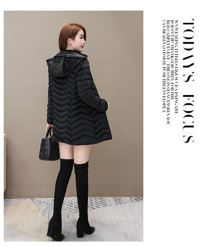 Autumn and Winter 2020 new down cotton-padded jackets for middle-aged and elderly women, padded cotton-padded jackets 