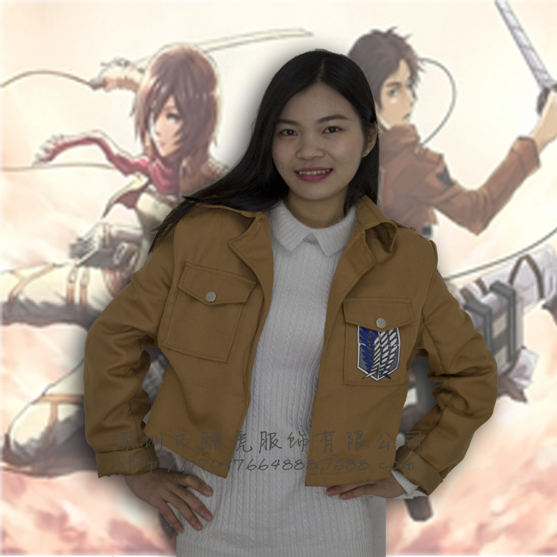 Comic-con hits hit giant Investigation Corps freedom Wings men's and women's small jackets jacket anime cosplay costumes Comic-con hits hit giant Investigation Corps freedom Wings men's and women's small jackets jacket anime cosplay costumes