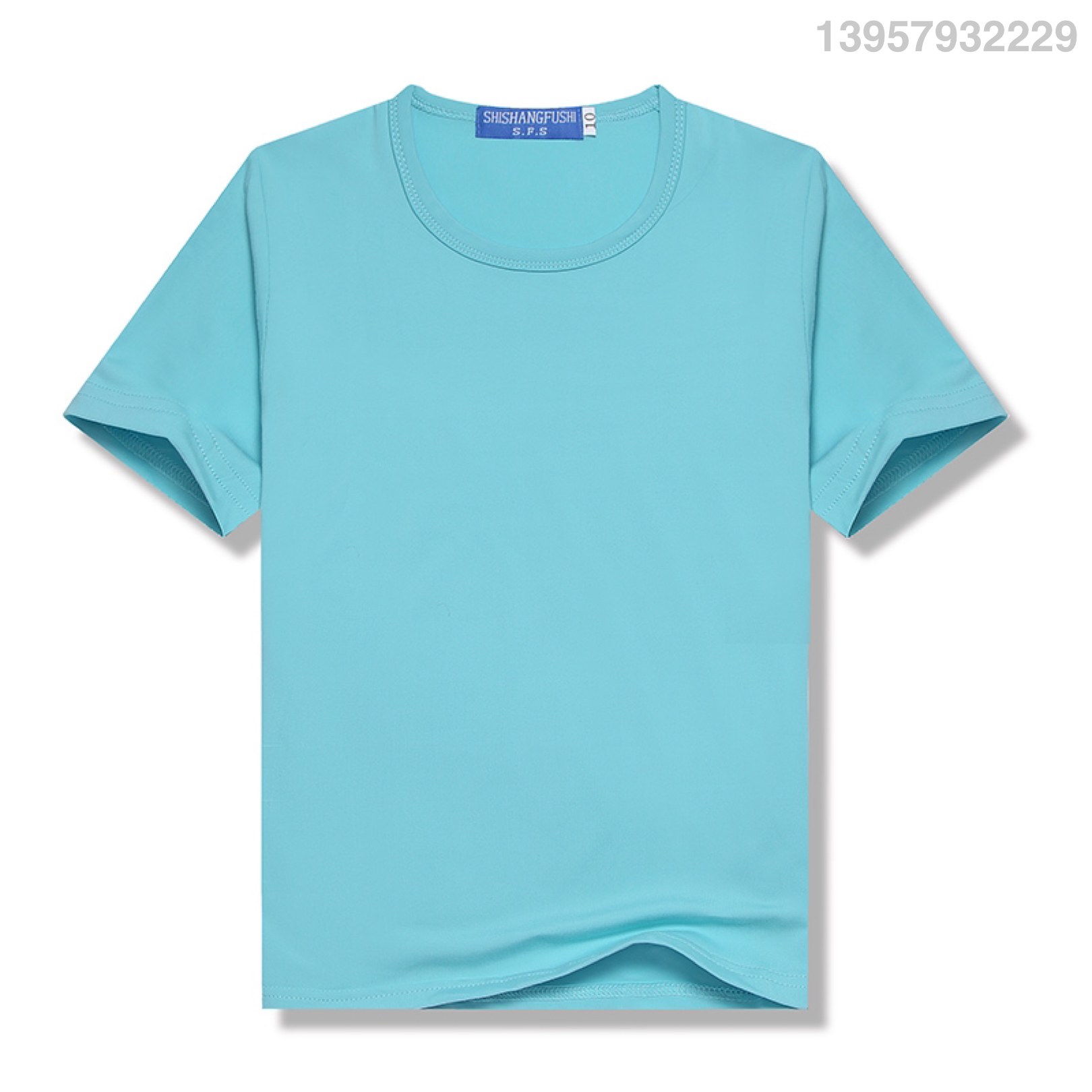 200G Modal Color round Neck Short Sleeve T-shirt Children&#039;s Blank Business Attire Sublimation Special Spot Custom Logo