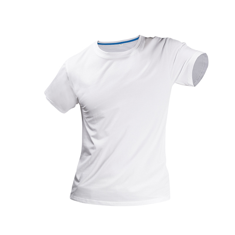 Factory Wholesale round Neck Sports White Modal T-shirt Advertising Shirt Short Sleeve Business Attire Work Clothes Customized T-shirt