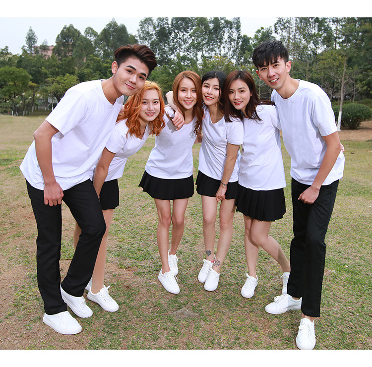Factory Wholesale round Neck Sports White Modal T-shirt Advertising Shirt Short Sleeve Business Attire Work Clothes Customized T-shirt Factory Wholesale round Neck Sports White Modal T-shirt Advertising Shirt Short Sleeve Business Attire Work Clothes Customized T-shirt